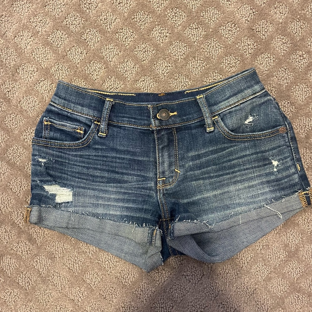 Very short Jean shorts. Never worn